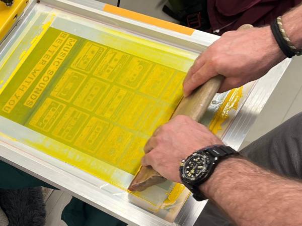 Siebdruck-Workshop – Druck dein eigenes T-Shirt und vieles mehr